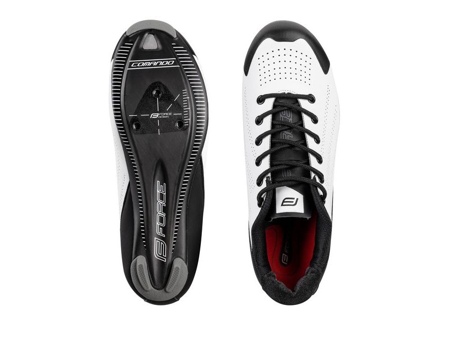 tretry FORCE COMANDO CARBON, bílé