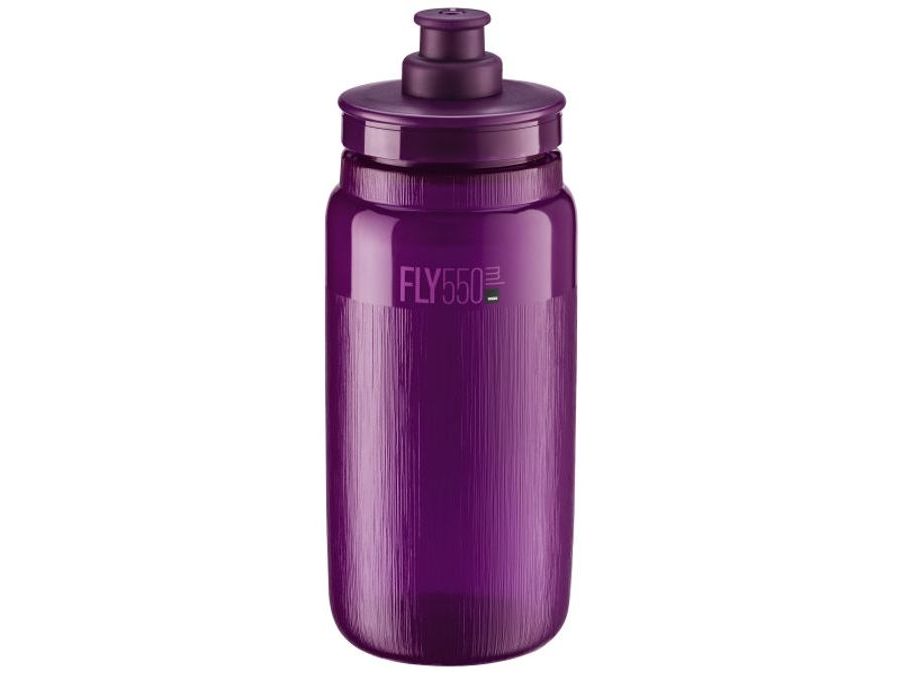 ELITE láhev FLY TEX, 550 ml, průhledná/fialová