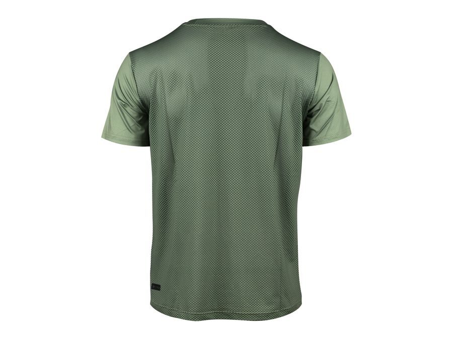 Pánský dres s krátkým rukávem FORCE MTB MOUNT, army