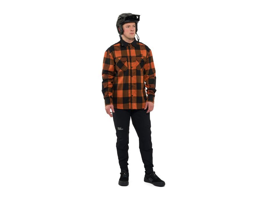 Pánská technická bike košile HORSEFEATHERS Prom, burnt orange