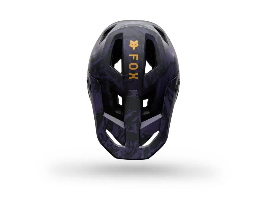 Integrální helma FOX Rampage Image Print Helmet, plum purple