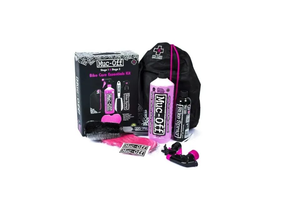 Dárková sada MUC-OFF BIKE CARE ESSENTIALS KIT - na čištění a ochranu povrchu jízdních kol