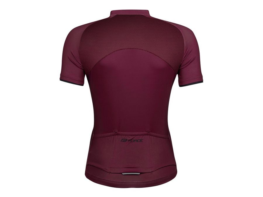 Dámský dres s krátkým rukávem FORCE CHARM LADY, bordó