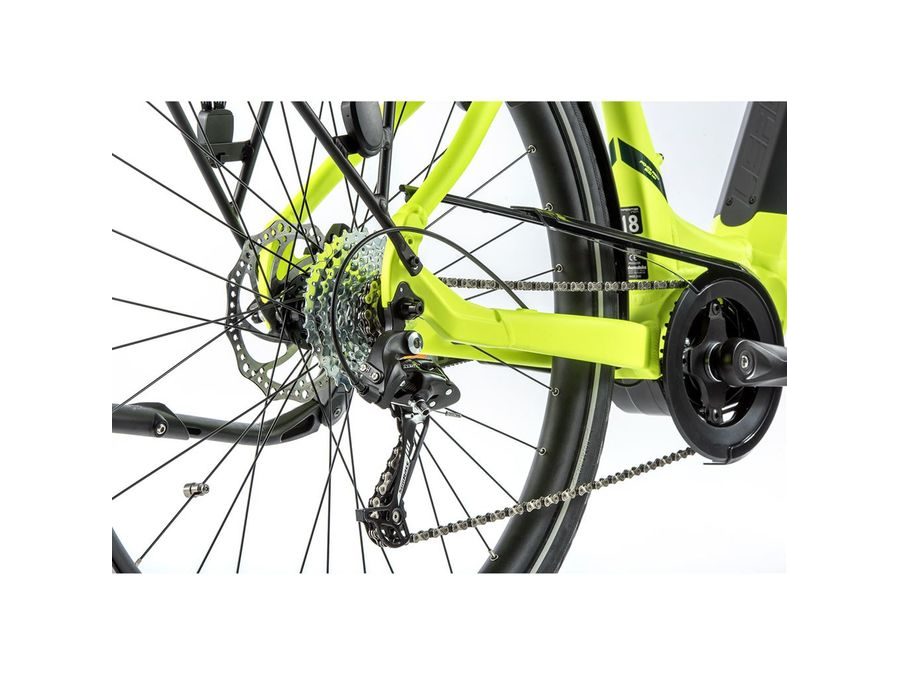 Městské elektrokolo Leader Fox SAGA 28", 2021 - zelené