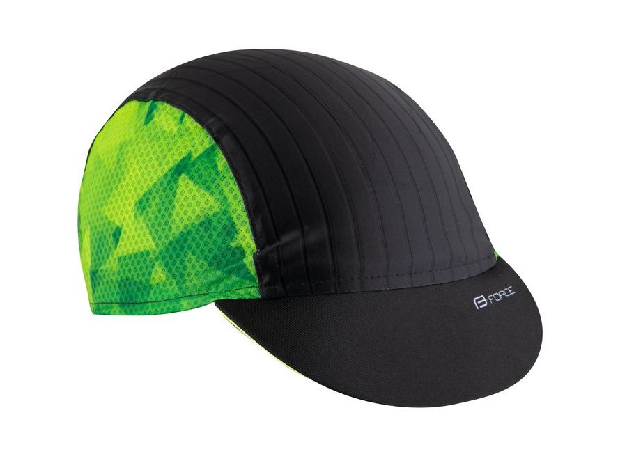 Čepička s kšiltem FORCE CORE letní, černo-fluo