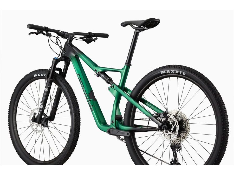 Celoodpružené kolo CANNONDALE SCALPEL 29" Carbon 4, černá-zelená