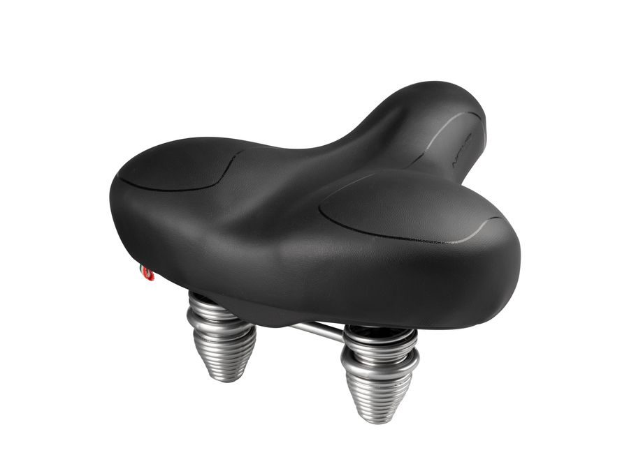 Sedlo s pružinou FORCE NOVA2 UNI, černé