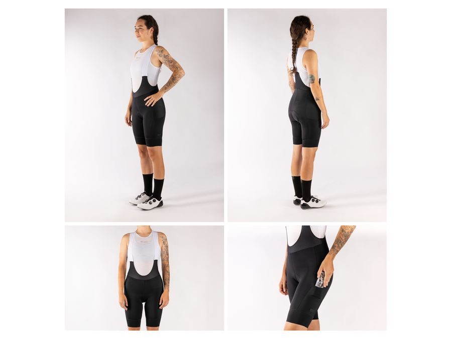 Dámské kraťasy se šráky a vložkou FORCE PASSION LADY, černé