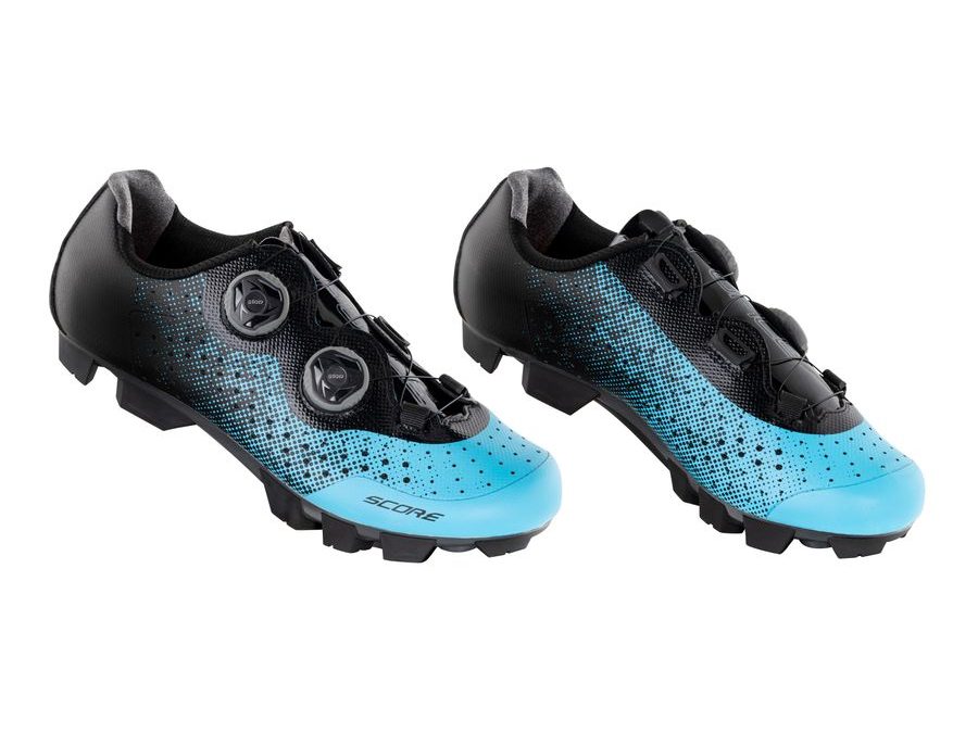 tretry FORCE MTB SCORE, modro-černé