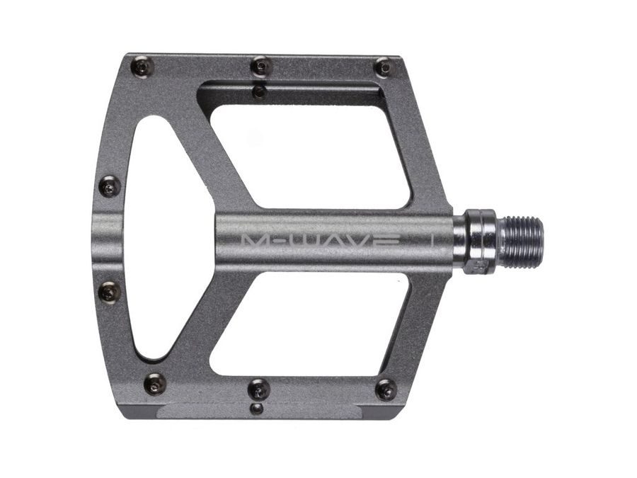 Pedály BMX FLAT standard závit 9/16" titanově šedé