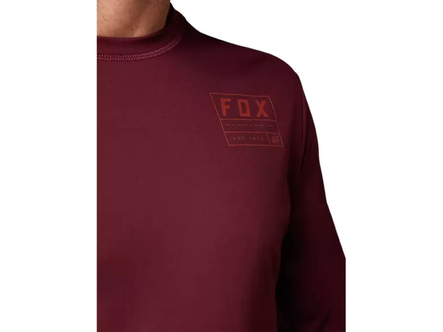 Pánský dres s dlouhým rukávem FOX RANGER SWATH, červený