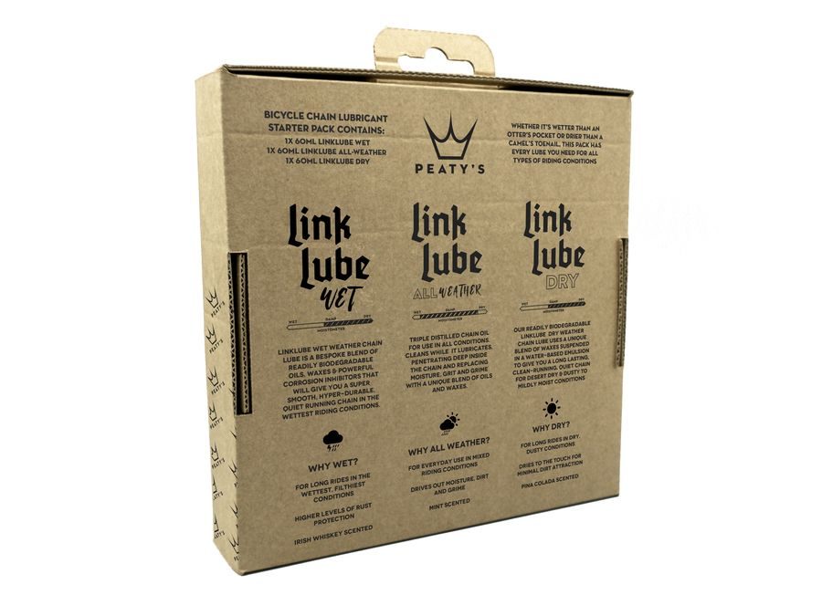 Dárková sada maziv PEATY'S LINKLUBE ALL SEASONS STARTER PACK