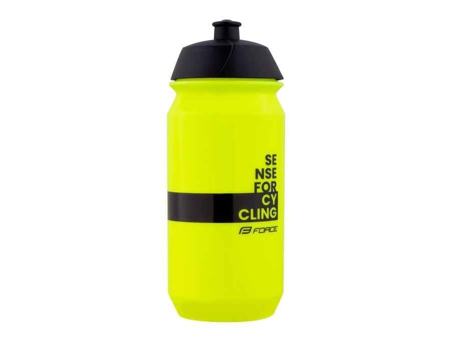 Láhev FORCE FINE 0,5 l, fluo-černá