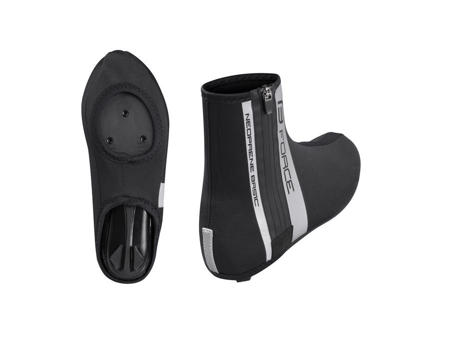 Návleky treter FORCE NEOPRENE BASIC ROAD, černé