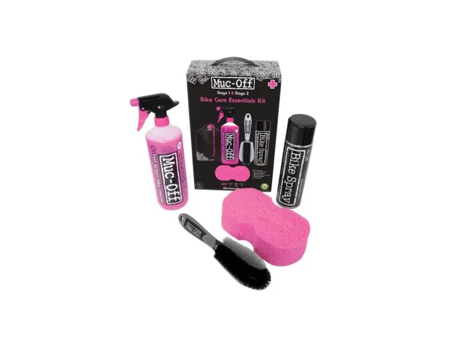 Dárková sada MUC-OFF BIKE CARE ESSENTIALS KIT - na čištění a ochranu povrchu jízdních kol