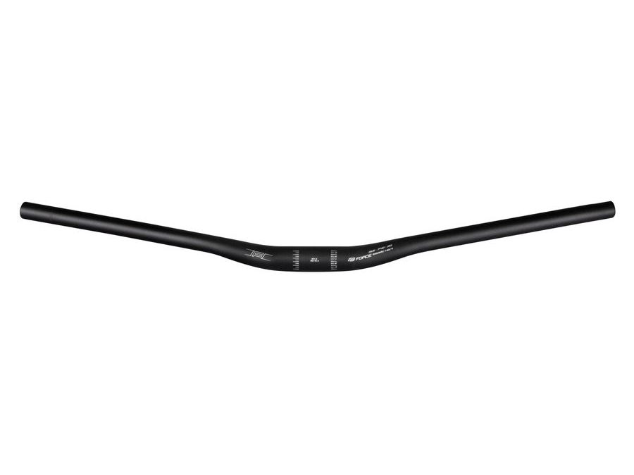 Řídítka FORCE BASIC H6.4 prohlé 31,8/740mm Al, černé mat