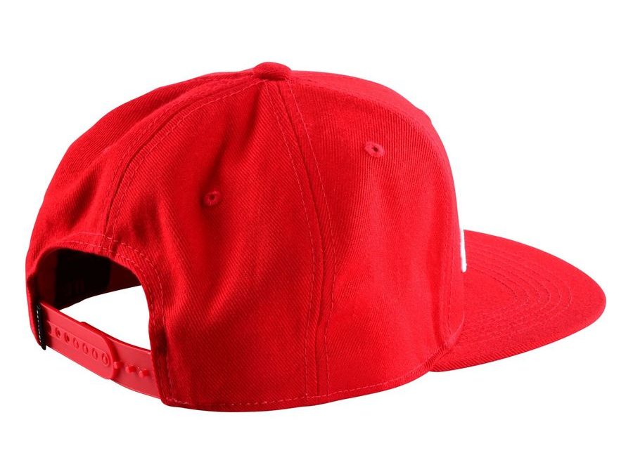 Kšiltovka Troy Lee Designs SIGNATURE, red