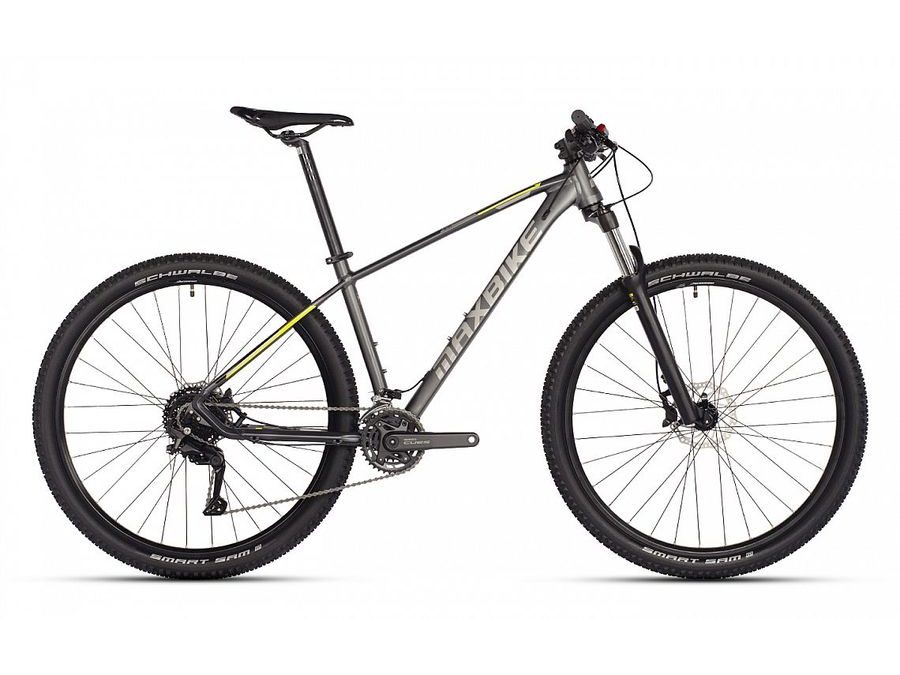 Pánské horské kolo MAXBIKE RAUNG 29" šedá 2025