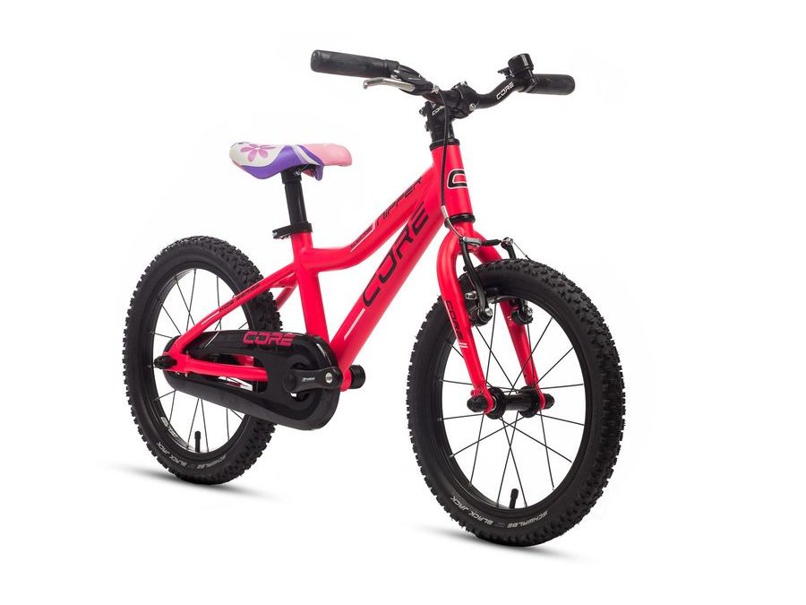 Dětské kolo Core Nipper Al 16" torpédo, (6.95kg) Růžová, Schwalbe Black Jack 2025