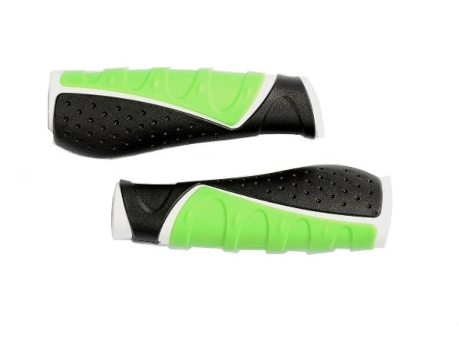 Ergonomické gripy ERGO, zeleno-černé