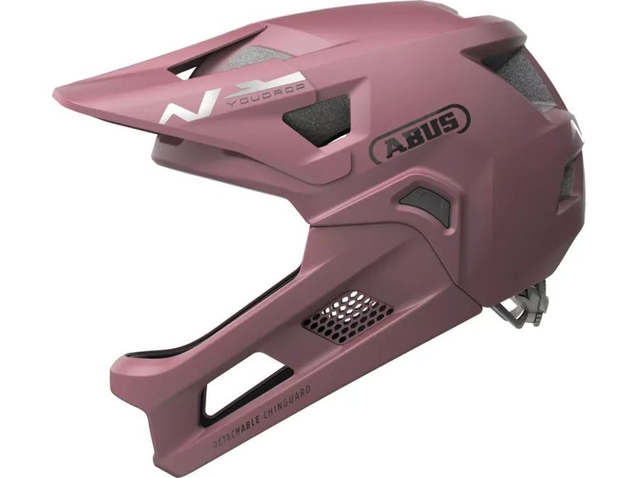 Dětská integrální helma ABUS YouDrop FF Red