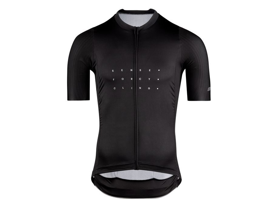 Dres s krátkým rukávem FORCE SENSE, černý