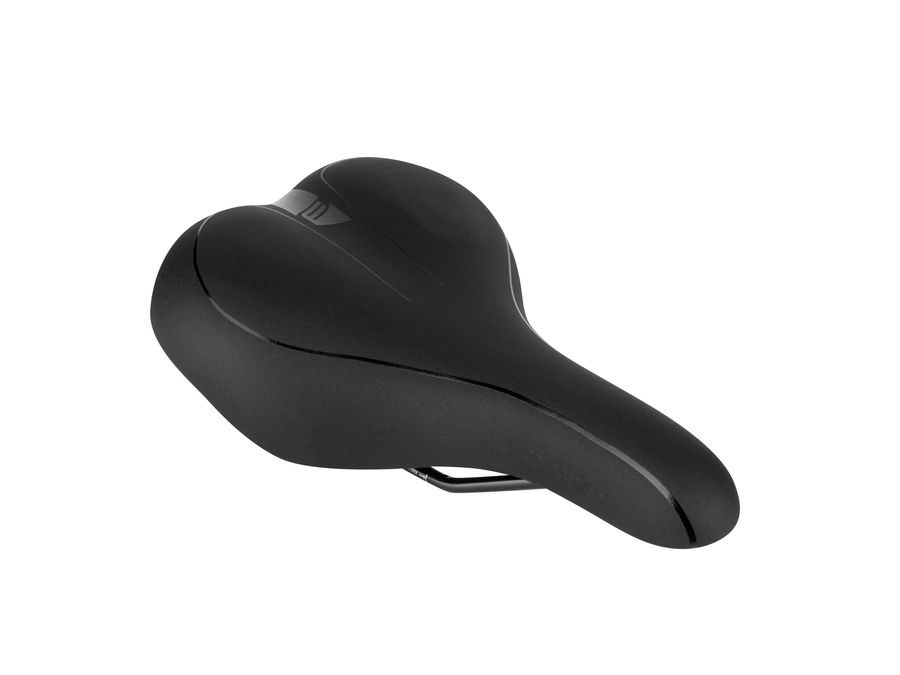 Pánské turistické sedlo FORCE COMFORT GEL, černé