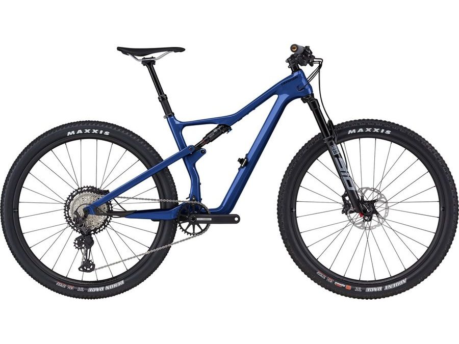 Celoodpružené kolo Cannondale Scalpel Carbon SE 1 29", modrá