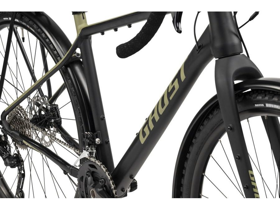 Gravel kolo GHOST Asket Essential EQ AL Black/Green