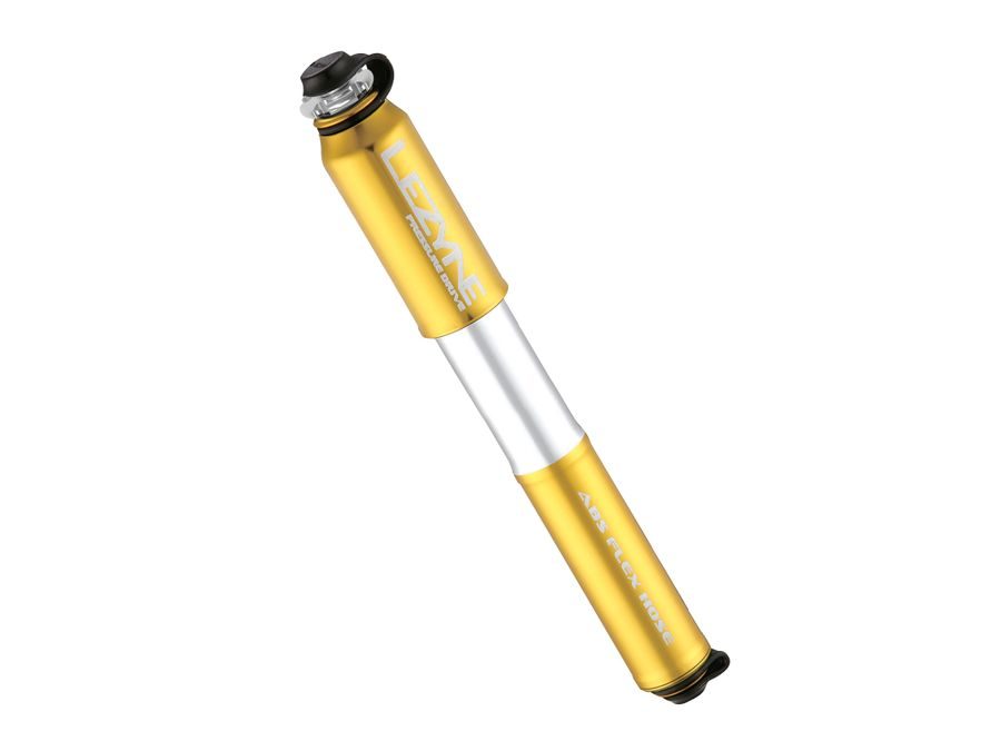 Rámová hustilka LEZYNE PUMP HAND PRESSURE DRIVE - M GOLD GLOSS