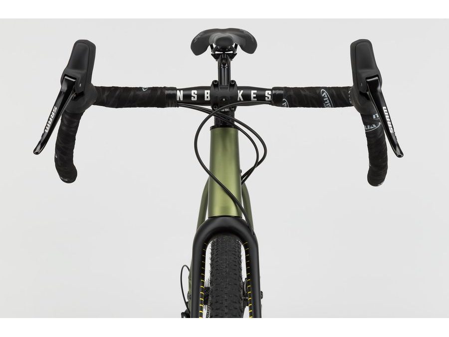 Gravel kolo NS Bikes RAG + 1 zeleno/černý