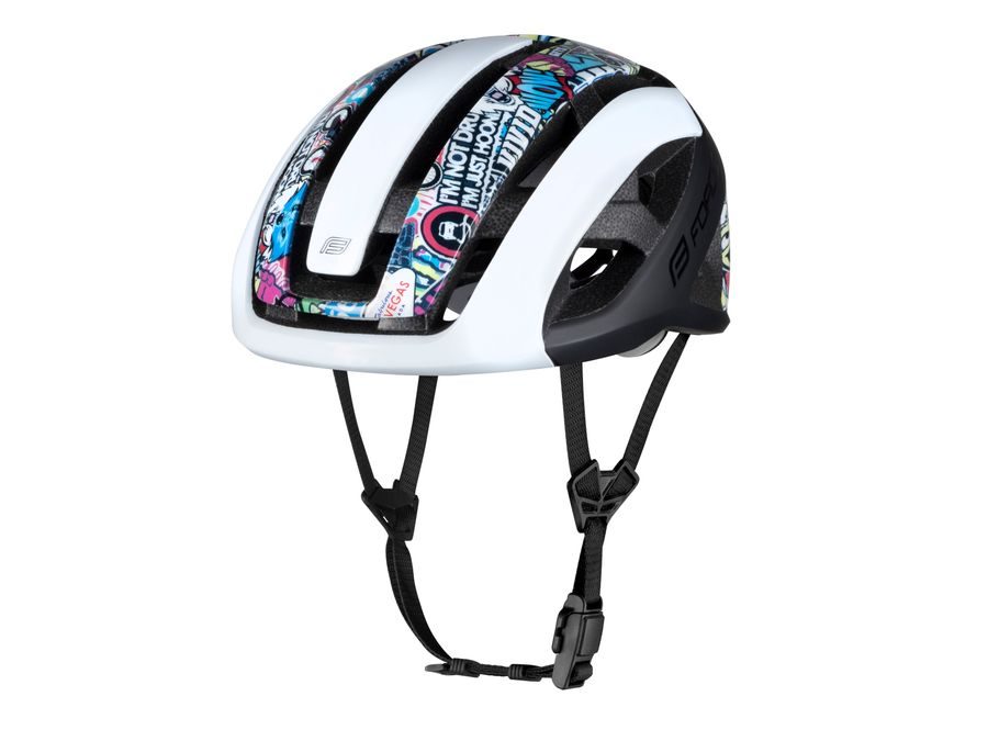 Městská helma FORCE NEO VIVID, bílo-černá