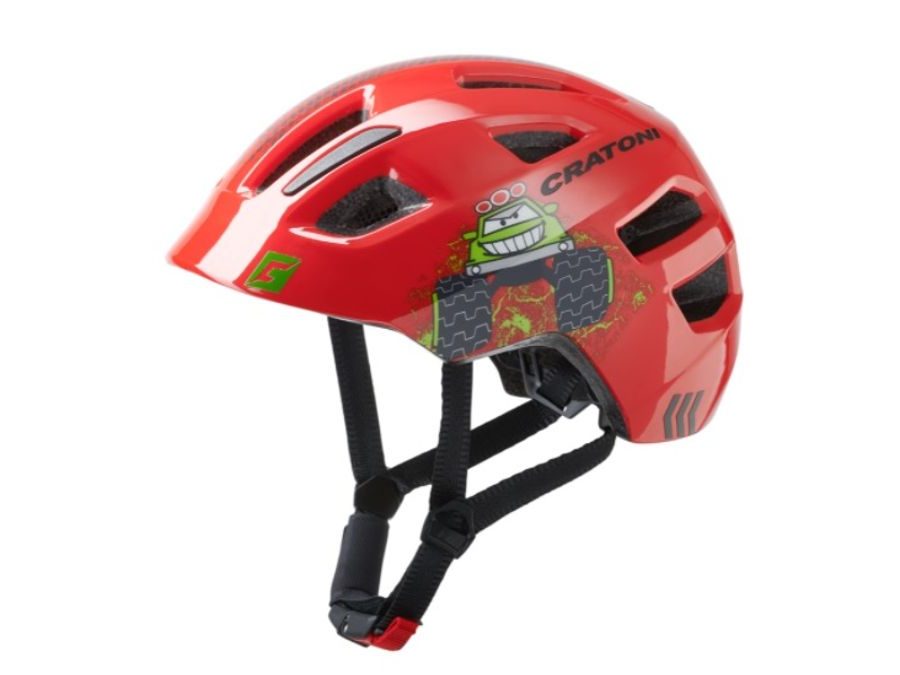 Dětská helma Cratoni MAXSTER - truck red glossy