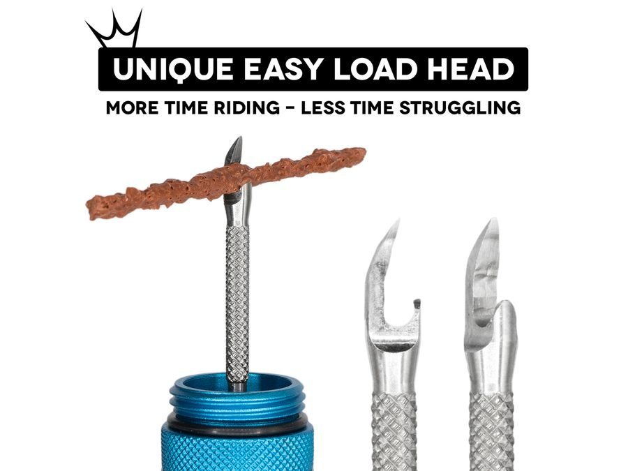 Opravná sada na bezdušové pláště PEATY'S HOLESHOT OPRAVNÁ SADA NA BEZDUŠOVÉ PLÁŠTĚ - NAVY