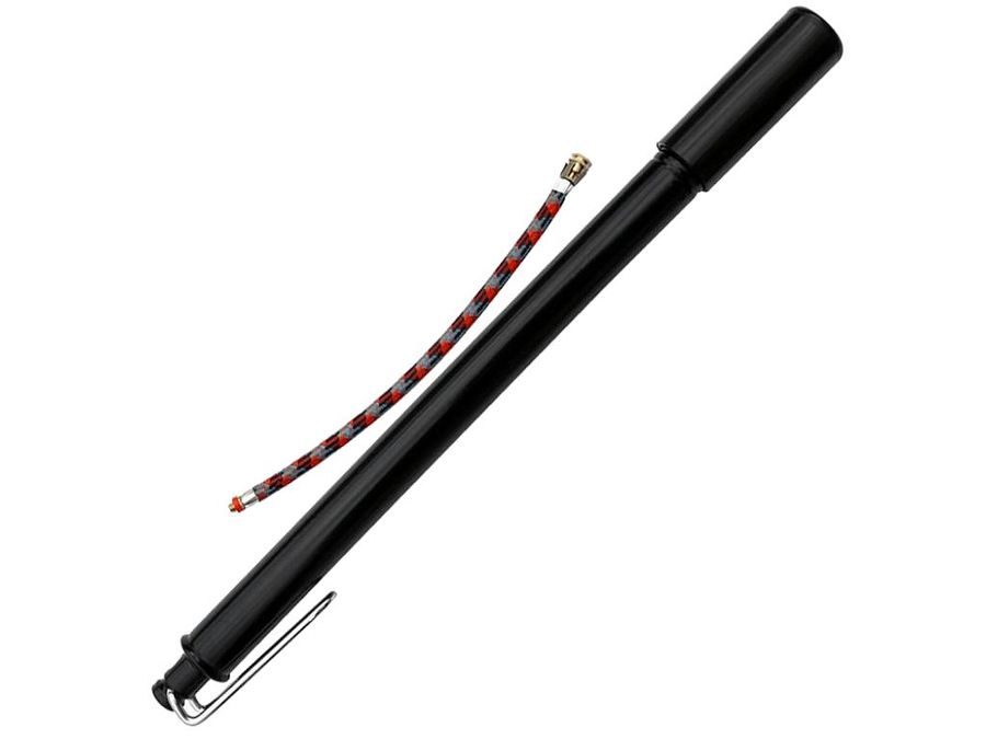 Hustilka Velobel smalt černá s MOTO hadičkou