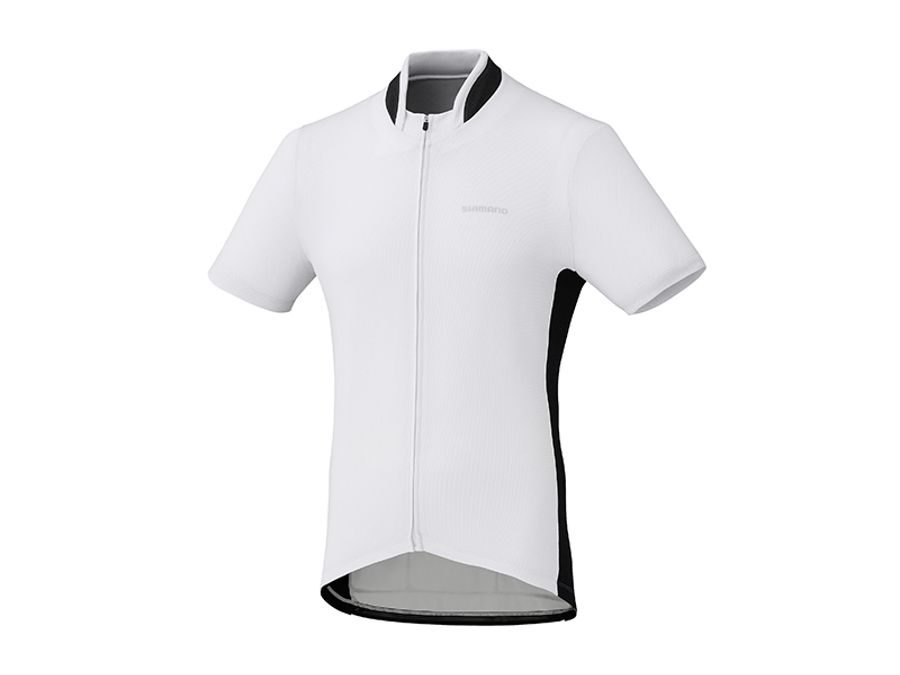 Pánský dres s krátkým rukávem SHIMANO, celopropínací, žlutý