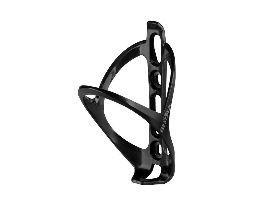 košík láhve FORCE GET BASIC, plastový, černý