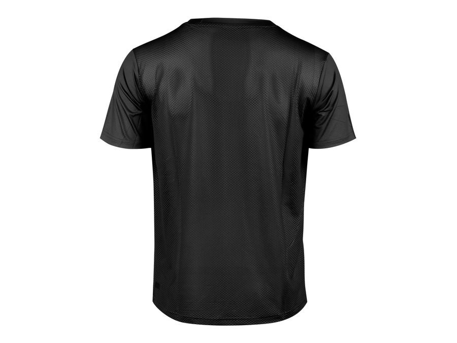 Pánský dres s krátkým rukávem FORCE MTB MOUNT, černý