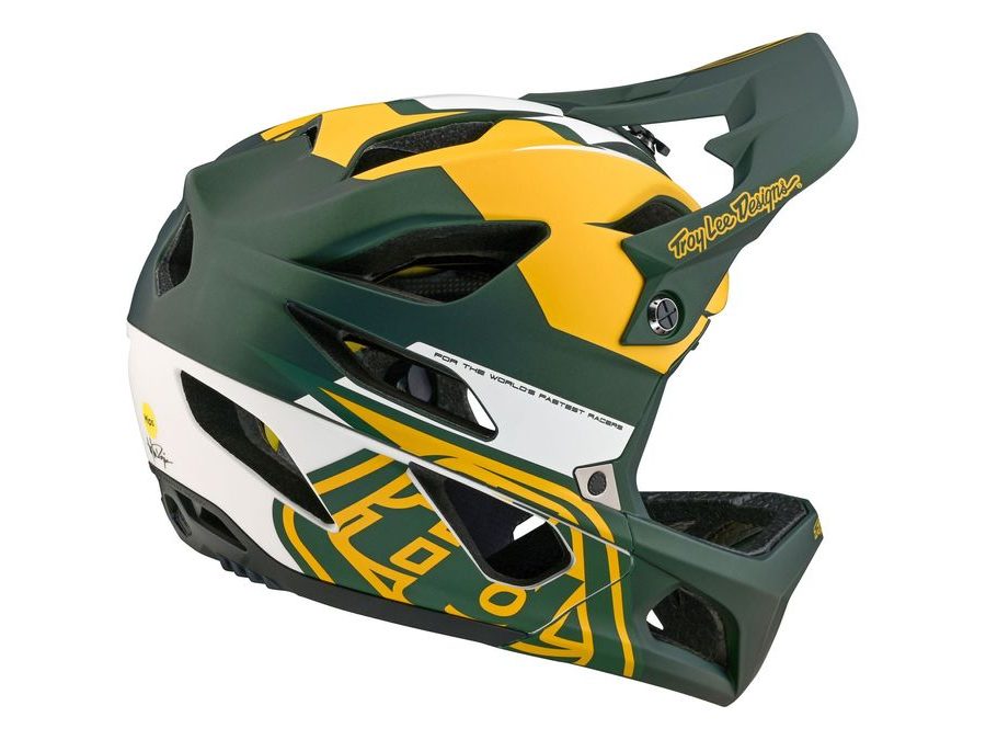 Integrální helma Troy Lee Designs STAGE MIPS VECTOR GREEN 2024