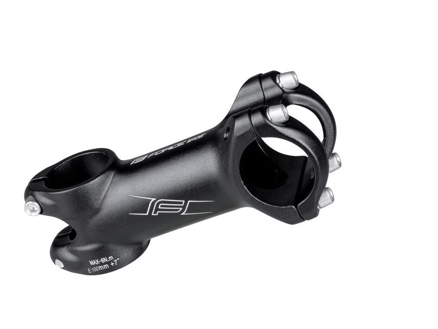 Představec FORCE BASIC S4.6 31,8/100mm Al, černý