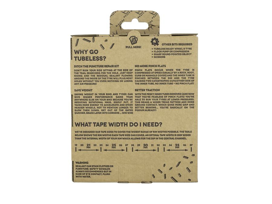 Bezdušová sada Peaty's Holeshot Tubeless Conversion kit 35 mm - Enduro & DHI