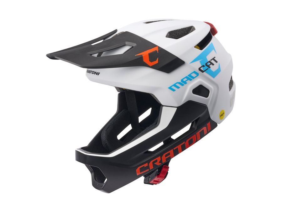 Dětská helma CRATONI MadCat MIPS White/Black Matt - S/M (49-56cm)