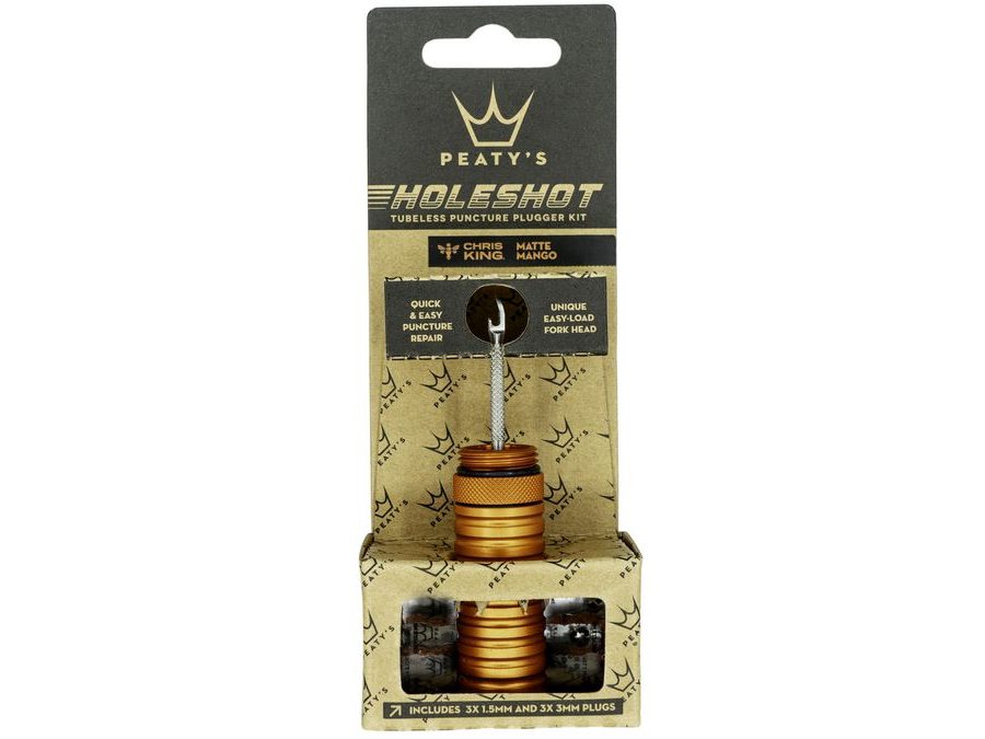Opravná sada na bezdušové pláště PEATY'S HOLESHOT OPRAVNÁ SADA NA BEZDUŠOVÉ PLÁŠTĚ - MANGO