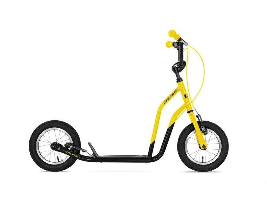 Kolobežka GALAXY CALYPSO ŽLUTO/ČERNÁ 12"