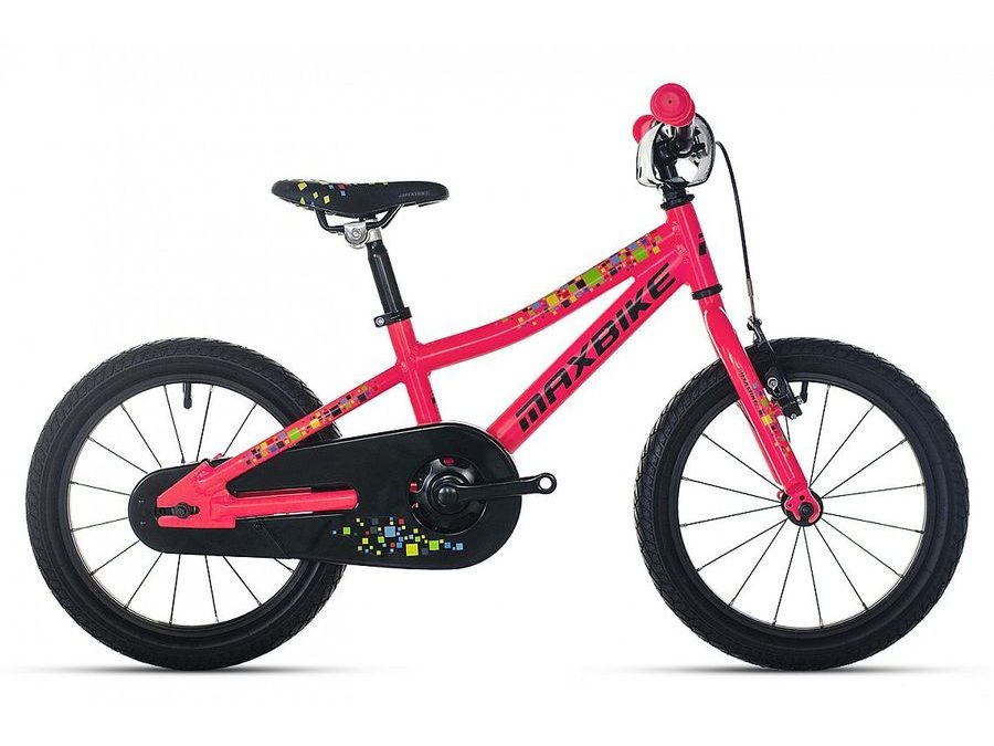 Dětské kolo MAXBIKE KID 16" růžová 8.2kg
