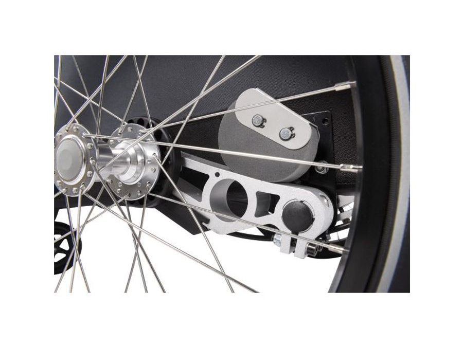 Odpružený vozík za kolo CROOZER KID FOR 2 Keeke STONE GREY 2020 2v1