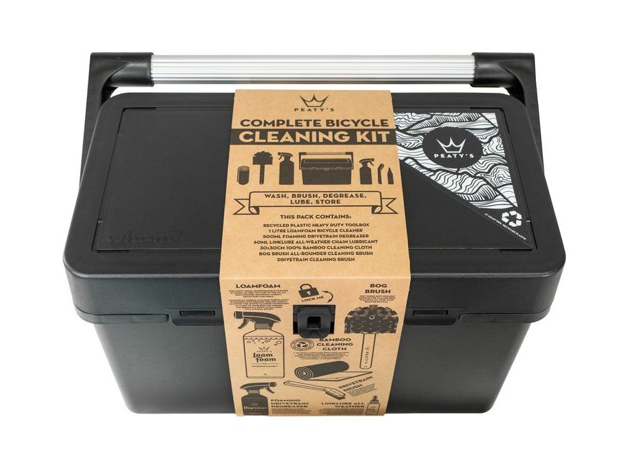 Dárková sada PEATY'S COMPLETE BICYCLE CLEANING KIT - DRY LUBE