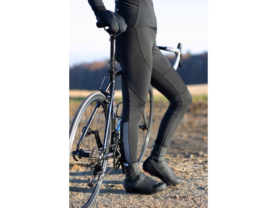 Dámské kalhoty se šráky a vložkou FORCE BRIGHT LADY, černé