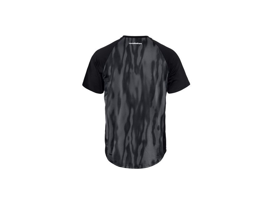 Pánský dres s krátkým rukávem HORSEFEATHERS Spike, halftone-black