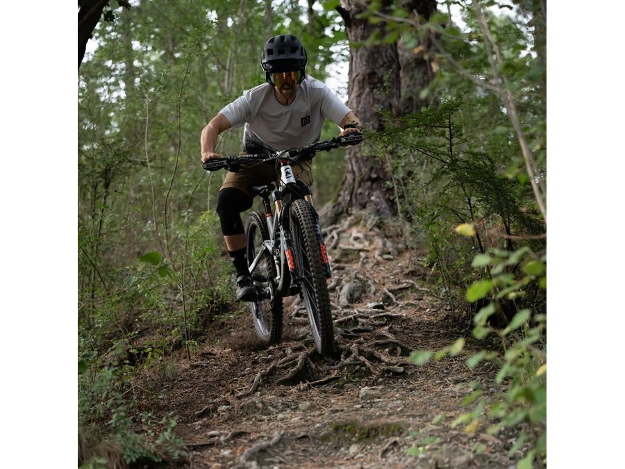 Pánský dres s krátkým rukávem HORSEFEATHERS Quantum, silver birch-black